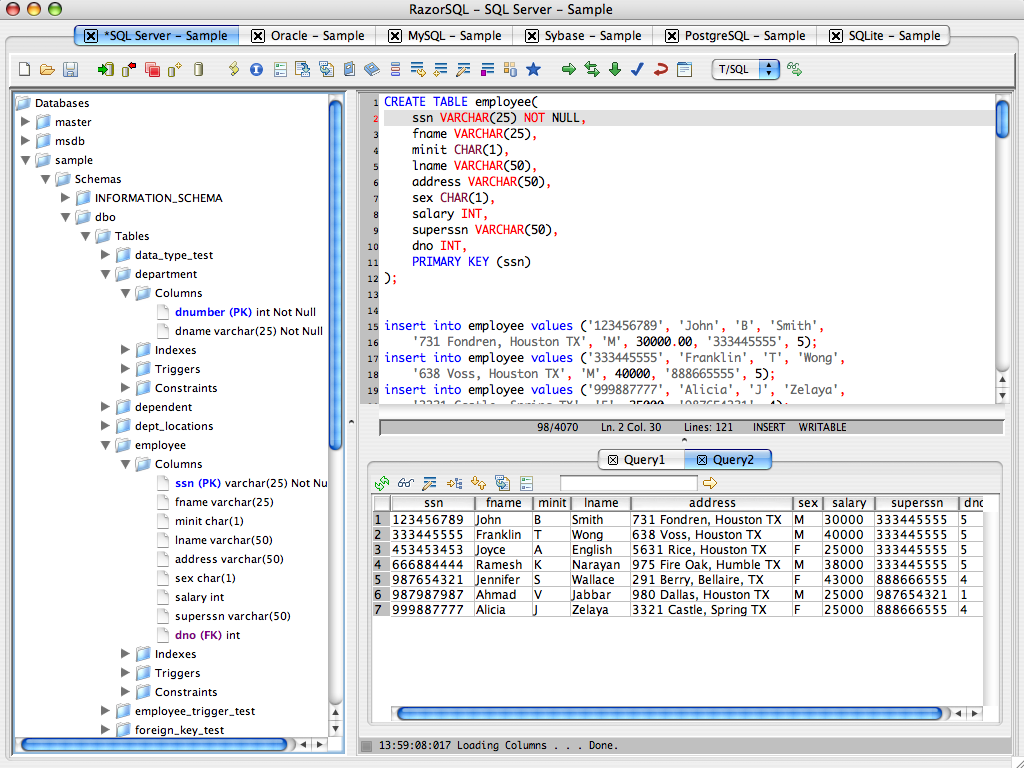 oracle sql for mac